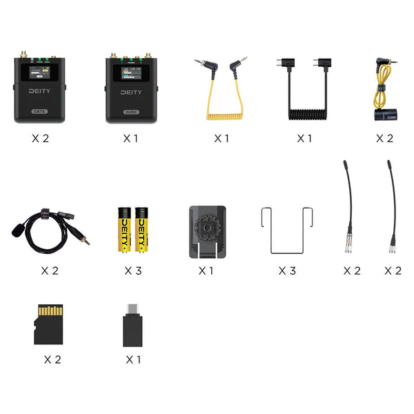 Deity Theos UHF Digital Wireless 2 Person Kit