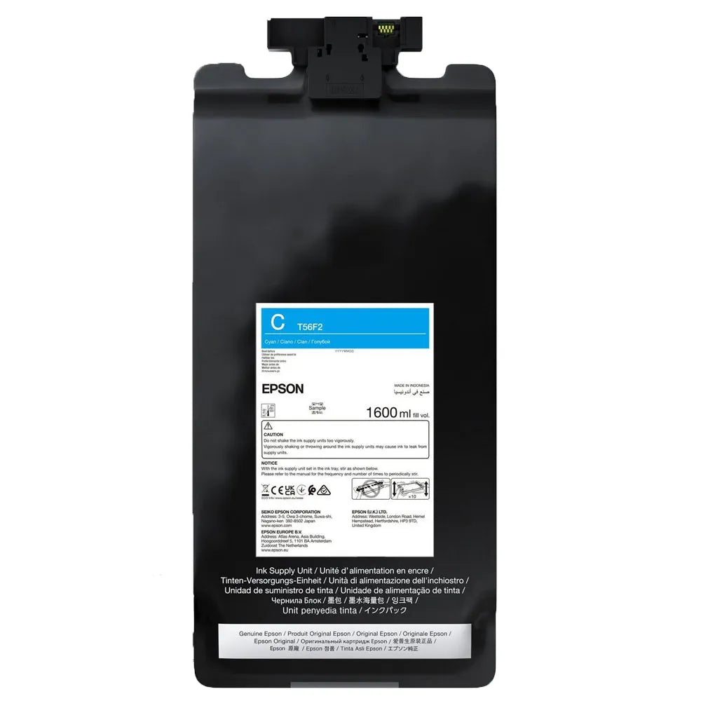 EPSON UltraChrome Pro12 Ink 1.6L Cyan Pouch for P20560