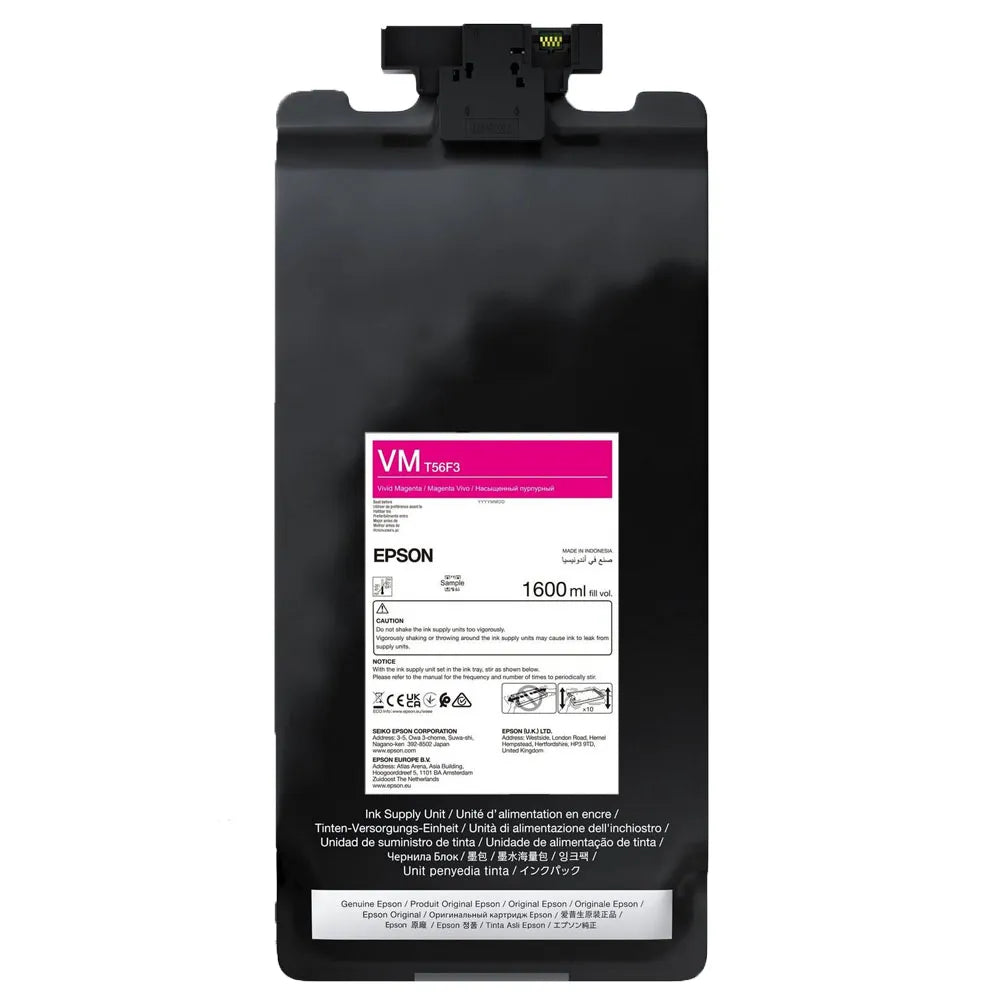 EPSON UltraChrome Pro12 Ink 1.6L Vivid Magenta Pouch for P20560