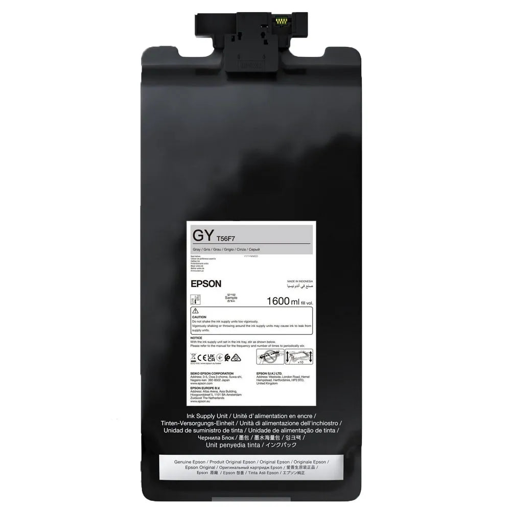 EPSON UltraChrome Pro12 Ink 1.6L Grey Pouch for P20560