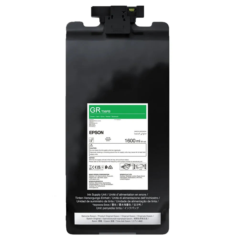 EPSON UltraChrome Pro12 Ink 1.6L Green Pouch for P20560