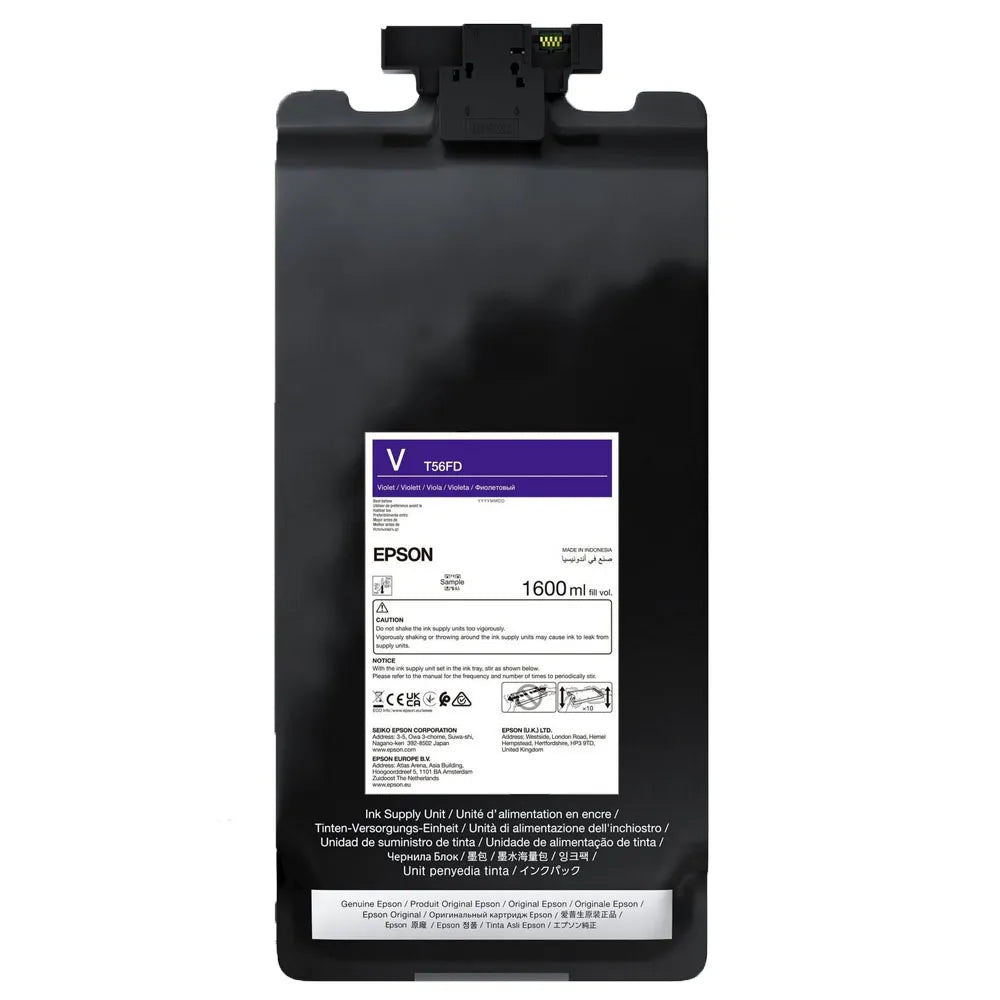 EPSON UltraChrome Pro12 Ink 1.6L Violet Pouch for P20560