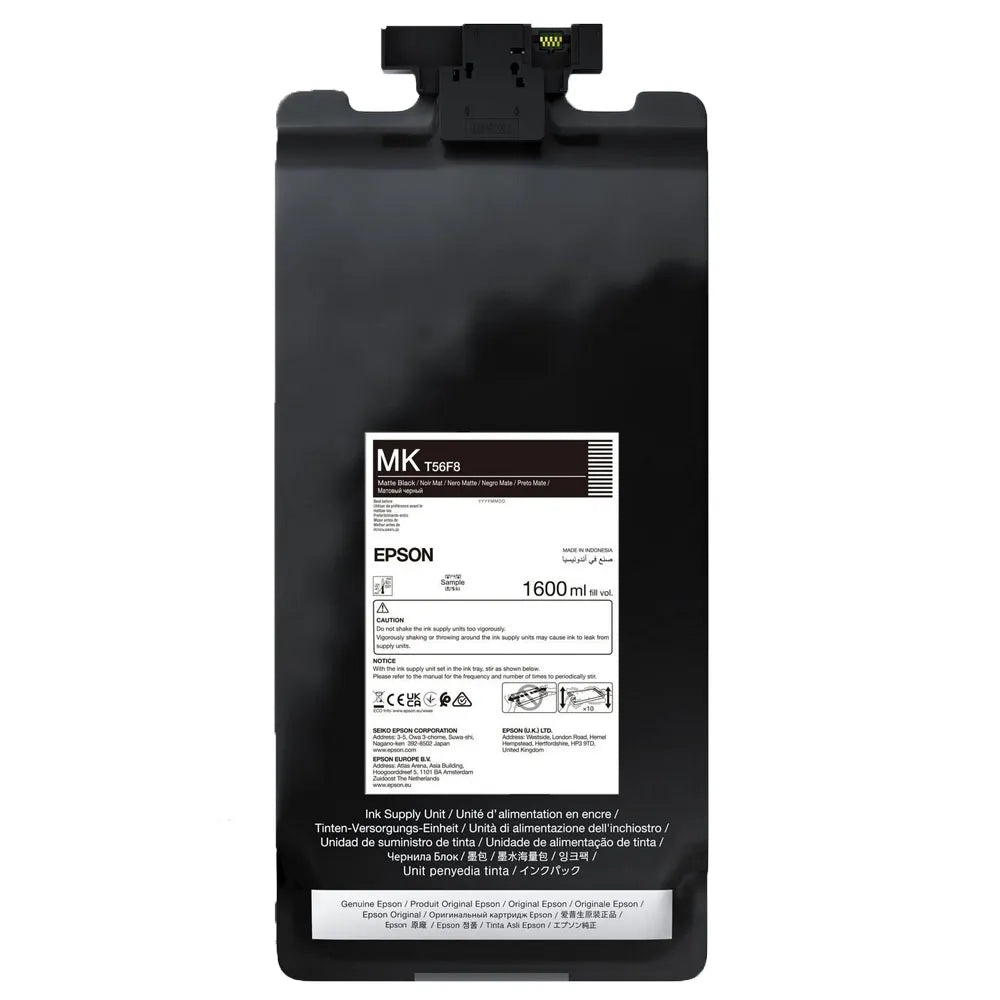EPSON UltraChrome Pro12 Ink 1.6L Matte Black Pouch for P20560