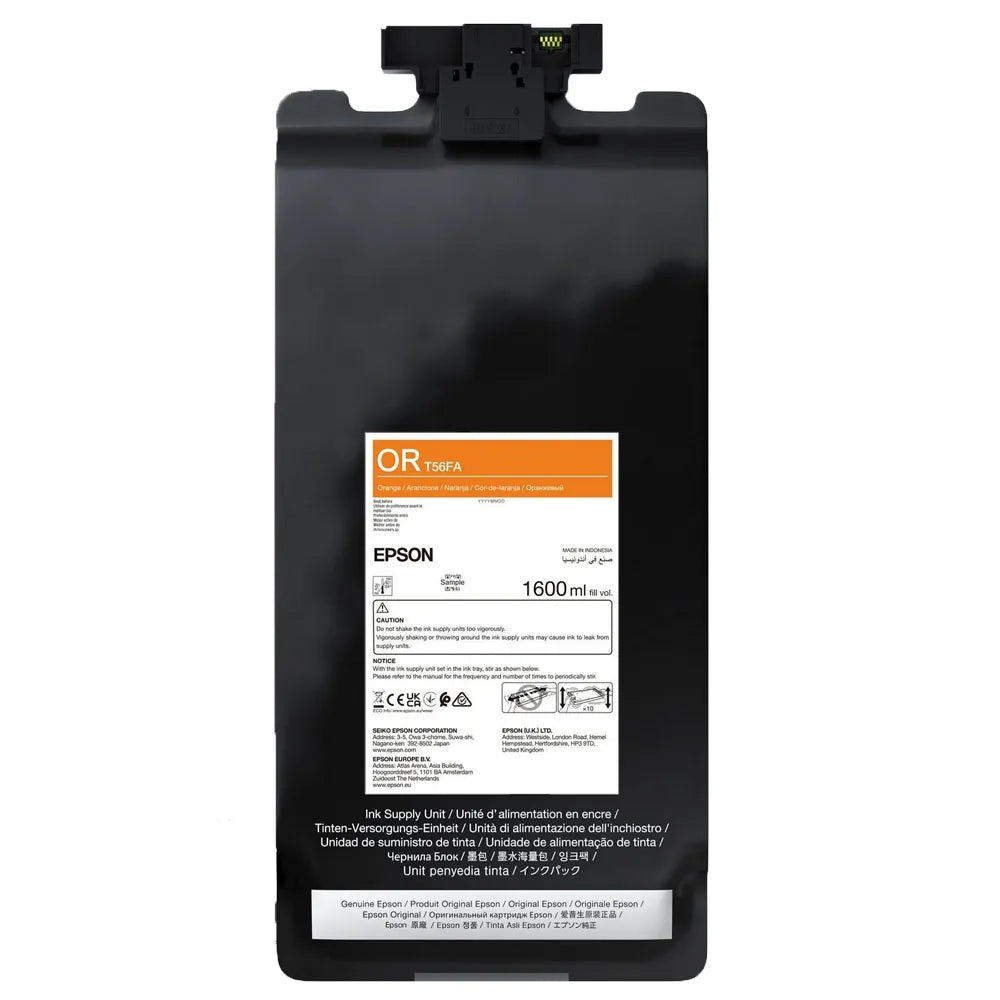 EPSON UltraChrome Pro12 Ink 1.6L Or Pouch for P20560