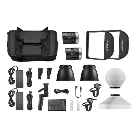Godox ML30BI 2 Head Bi-Colour LED Light Kit