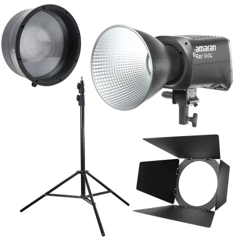 Aputure Amaran Ray 360C Winter Bundle Fresnel Kit
