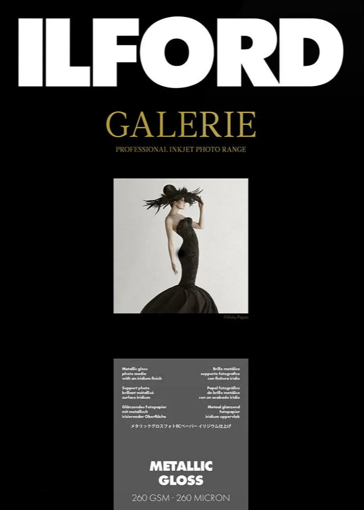 Ilford Galerie Metallic Gloss 260GSM A3 - 25 Sheets