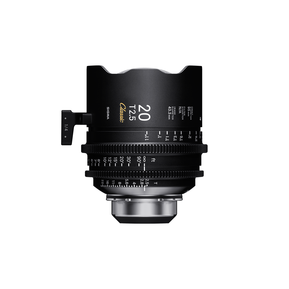 Sigma 20mm T2.5 Classic Prime Cine Lens