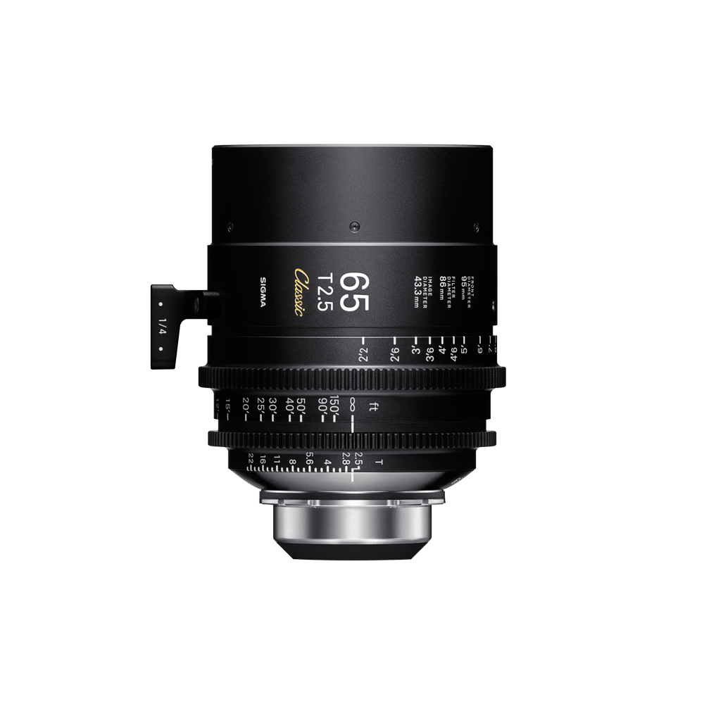 Sigma 65mm T2.5 Classic Prime Cine Lens