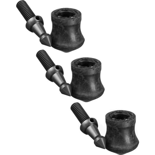 Gitzo Spike & Rubber Foot 30mm - 3/8'' Thread (3 Piece)