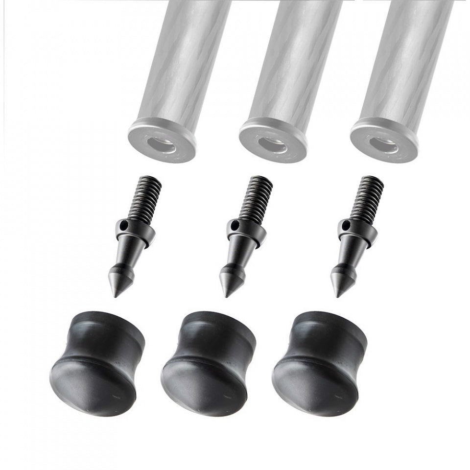 Gitzo Short Spike and Rubber Foot 38mm (3 Piece)