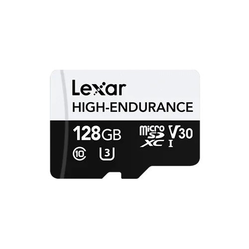 Lexar High Endurance MicroSDHC UHS-I 128GB Memory Card