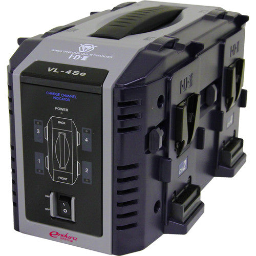 IDX 4-Channel V-Mount Fully Simultaneous Quick Charger