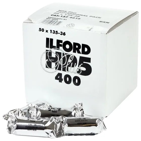 Ilford HP5 Plus ISO 400 35mm 36 Exposure Black & White Film 50 Pack
