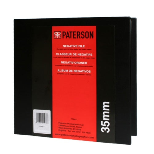 Paterson 35mm Negative Filing System + 25 Sheets