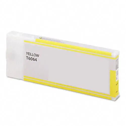 Epson T6064 UltraChrome K3 Yellow Ink Cartridge (220 ml)