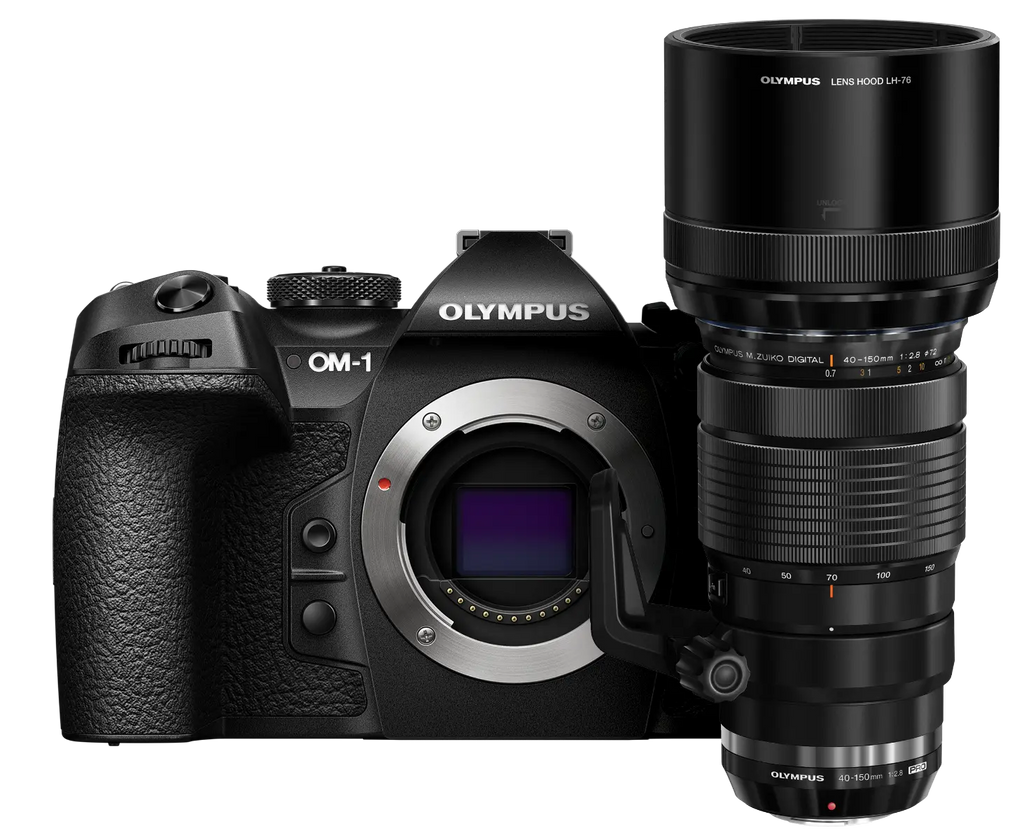 OM SYSTEM OM-1 Mirrorless Camera with 40-150mm f/2.8 Lens