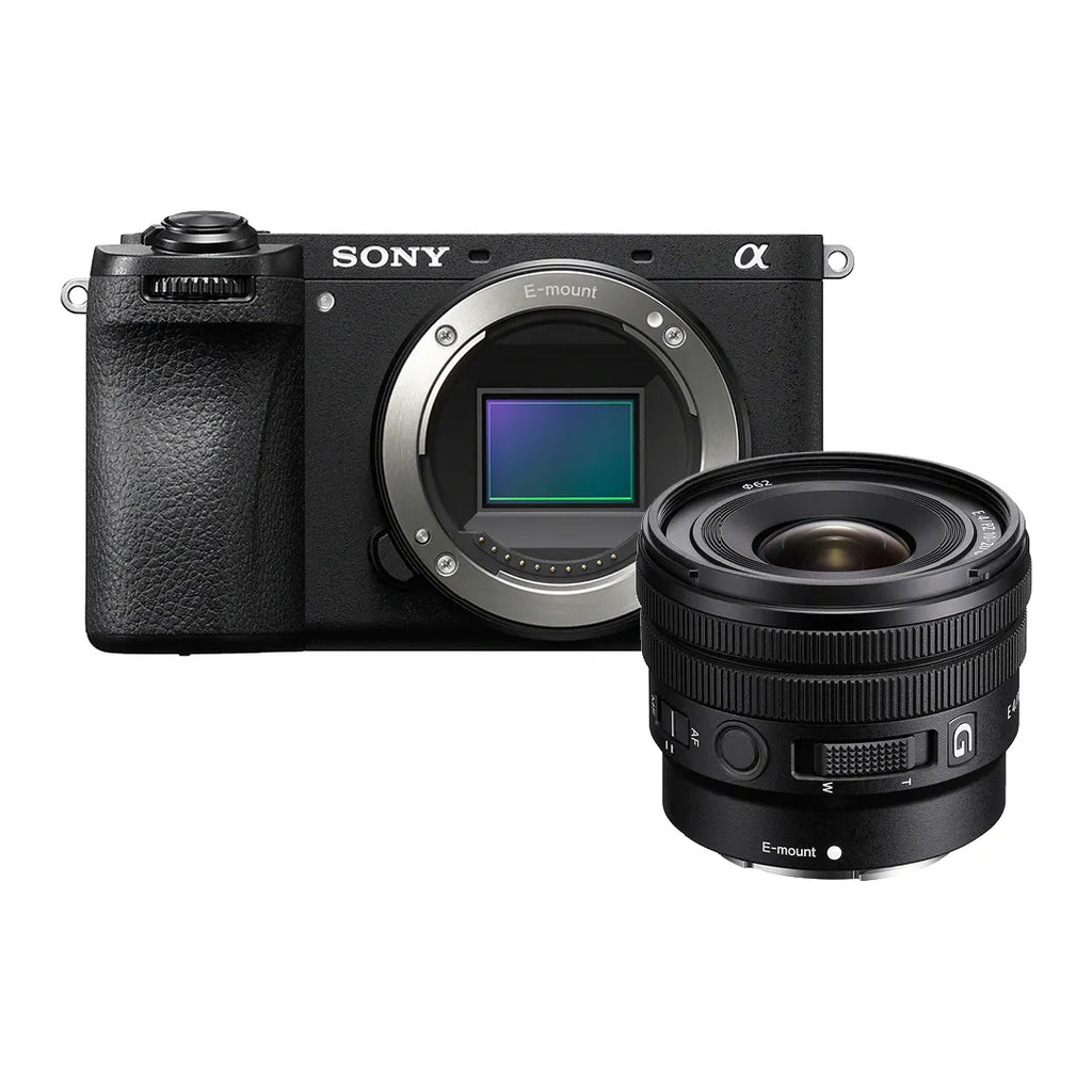 Sony A6700 Body w/Sony 10-20mm f/4 G Lens Black Compact System Camera