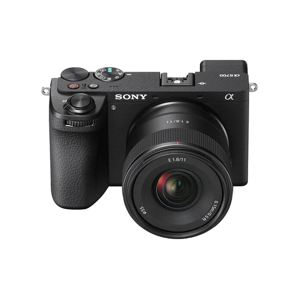 Sony A6700 Body w/Sony 11mm f/1.8 Lens Black Compact System Camera