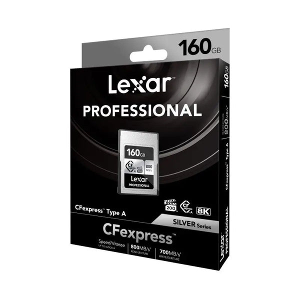 Lexar Pro 160GB Type A CF Express Card Silver Series