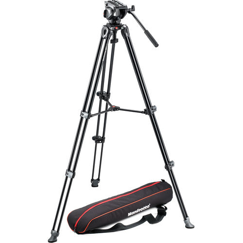 Manfrotto 502AM Tripod + 500A Fluid Drag Video Head