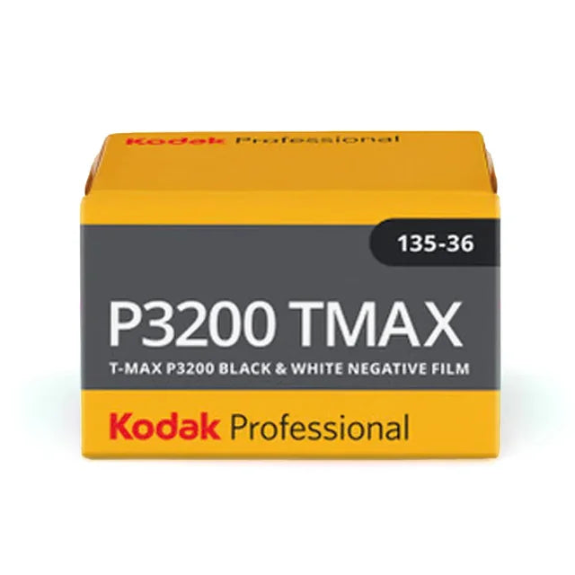 Kodak Professional T-Max P3200 Black and White Negative Film (35mm Roll Film, 36 Exposures)
