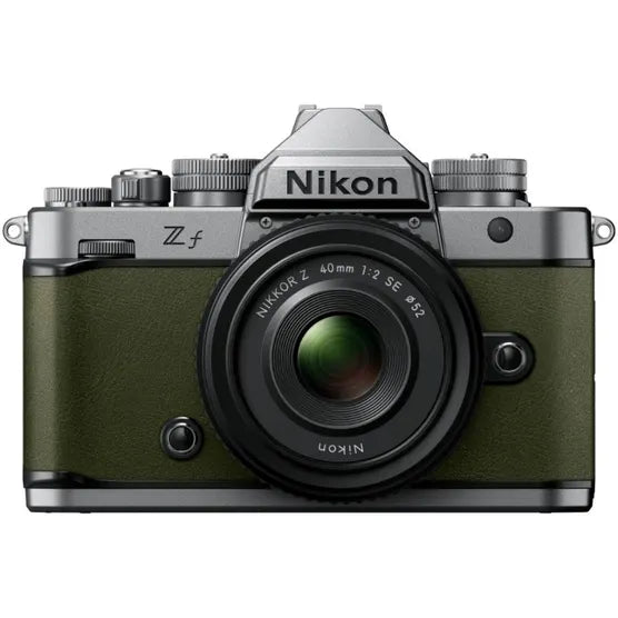 Nikon Zf Silver + Nikkor Z 40mm f/2 SE - Moss Green