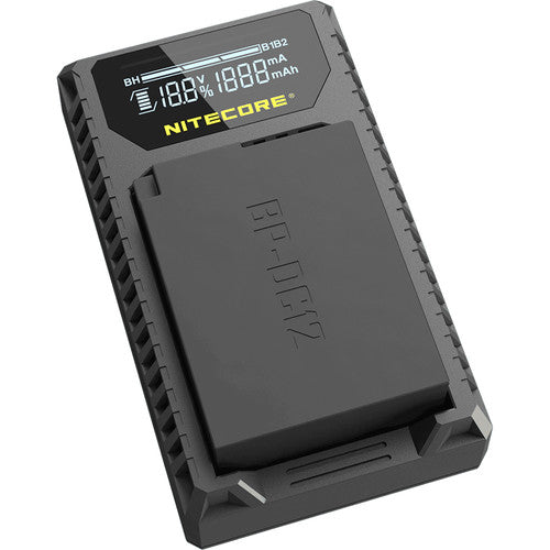 Nitecore USB Charger - for Leica BP-DC12 Series Batteries