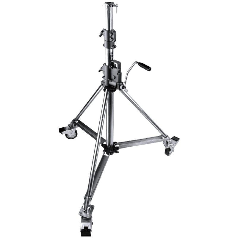 Kupo 485 Heavy Duty Wind-Up Low Base Stand - No Casters