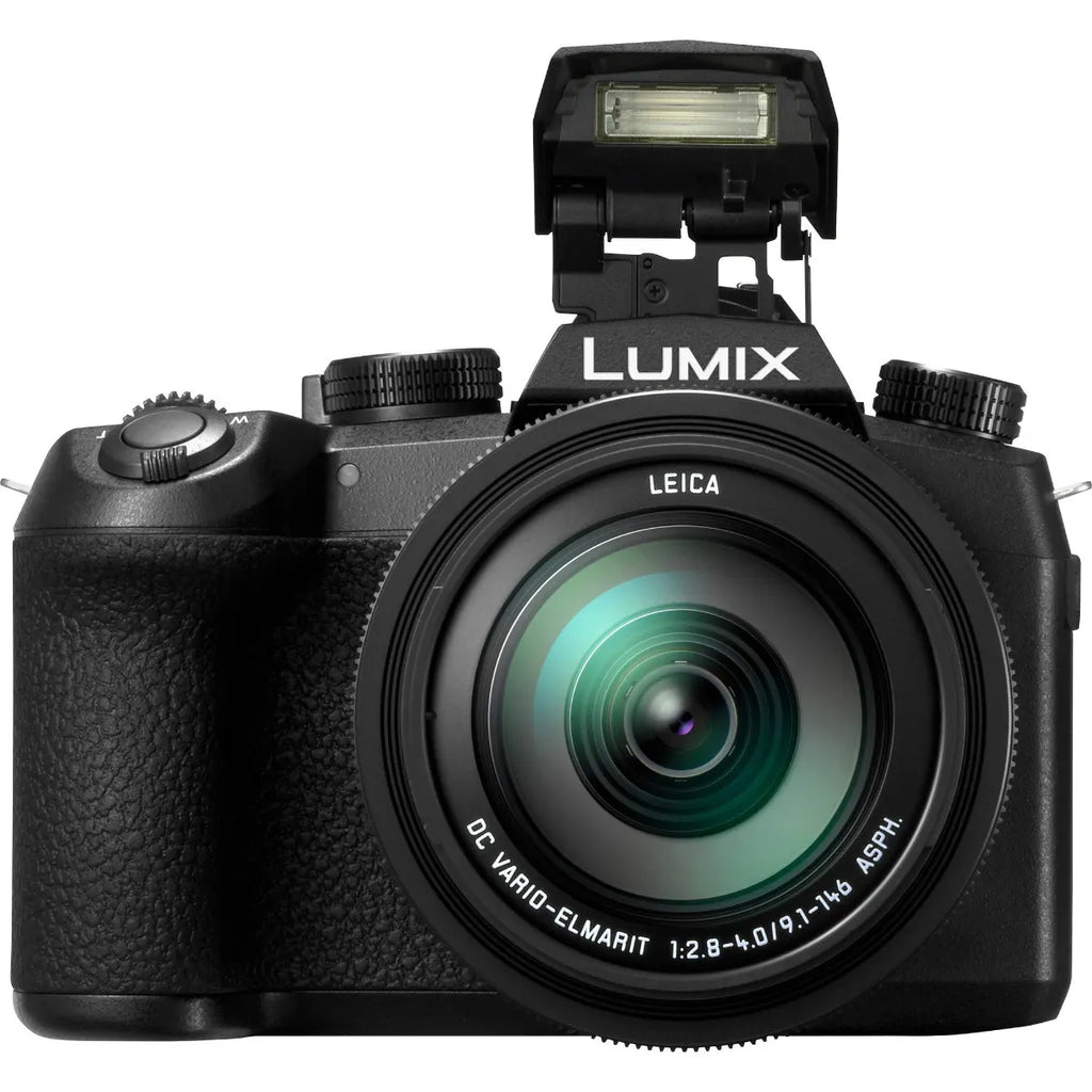 Panasonic Lumix FZ1000 MKII Digital Camera Black with Bonus DMW-BLC12E Battery