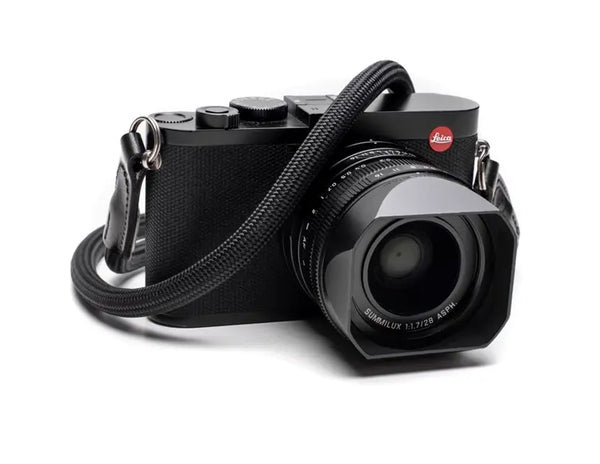 Leica Rope Strap, black, 100 cm, Ring