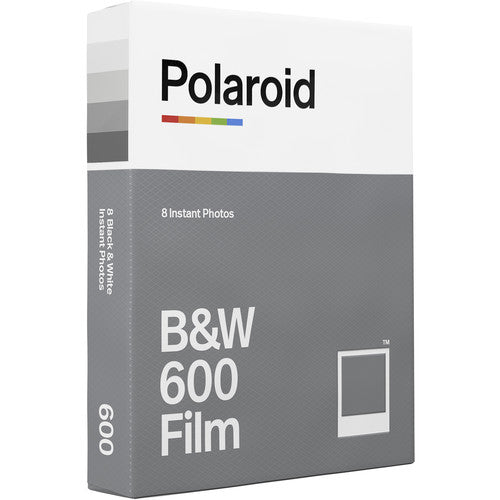 Polaroid B&W 600 Instant Film - 8 Exposures