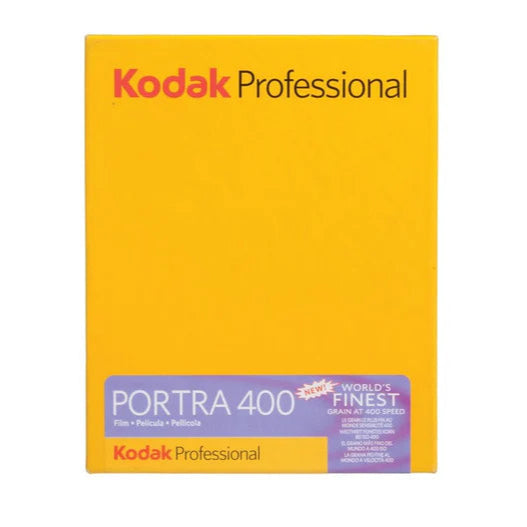 Kodak Portra 400 Film 4 x 5'' - 10 Sheets