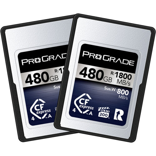 ProGrade Digital CFexpress Type A 4.0 Memory Card (Iridium) - Twin Pack