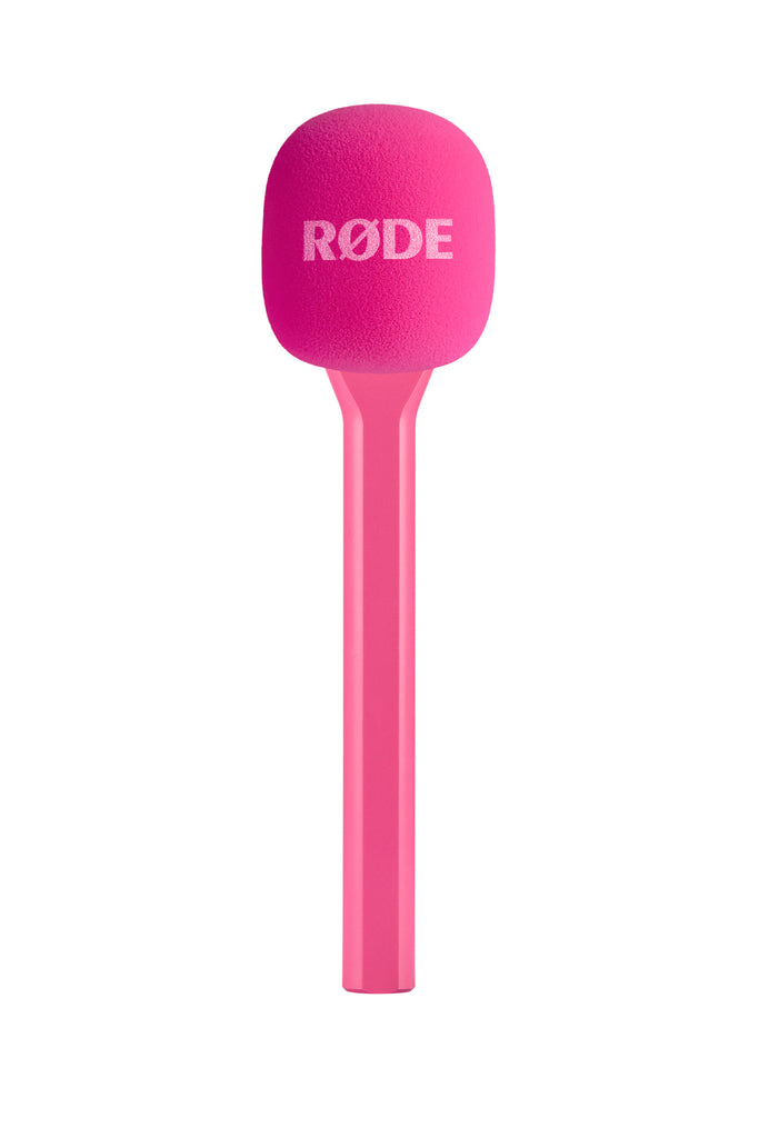 Rode Interview GO - Handheld Adapter - Pink