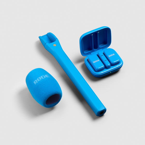 Rode Interview Micro Adapter - Blue