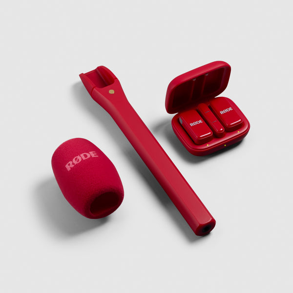 Rode Interview Micro Adapter - Red