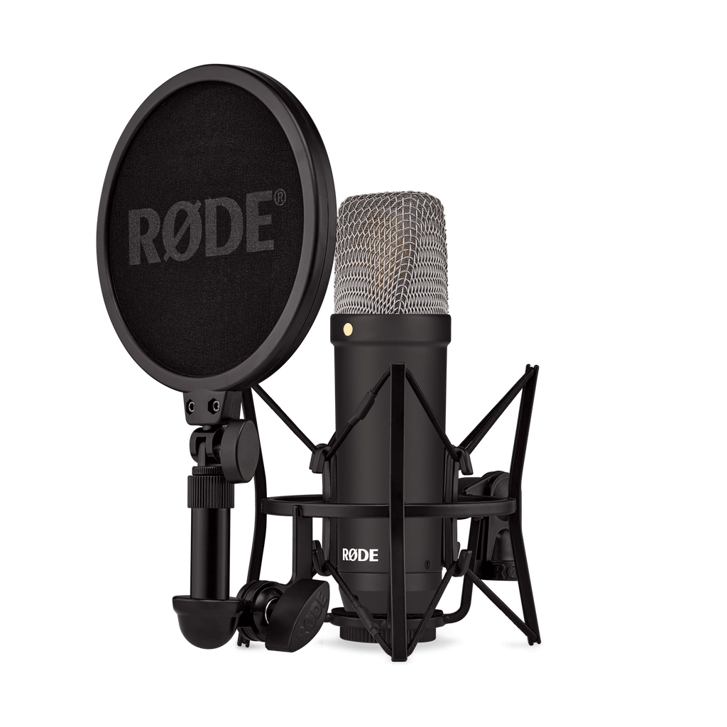 RODE NT1 Signature Series Large-Diaphragm Condenser Microphone (Black)