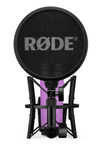 RODE NT1 Signature Series Large-Diaphragm Condenser Microphone (Purple)
