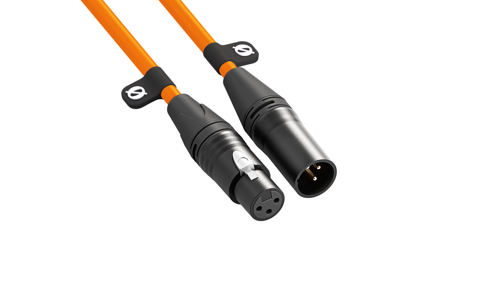 RODE XLR Male to XLR Female Cable (Orange, 3m)