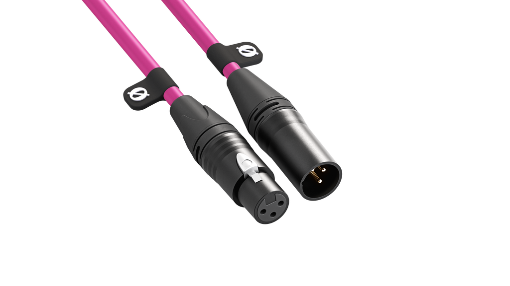 RODE XLR Male to XLR Female Cable (Pink, 6m)