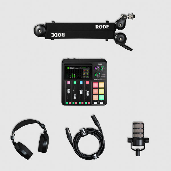 Rode RODECaster Creator Bundle (Single Person Podcast Kit)