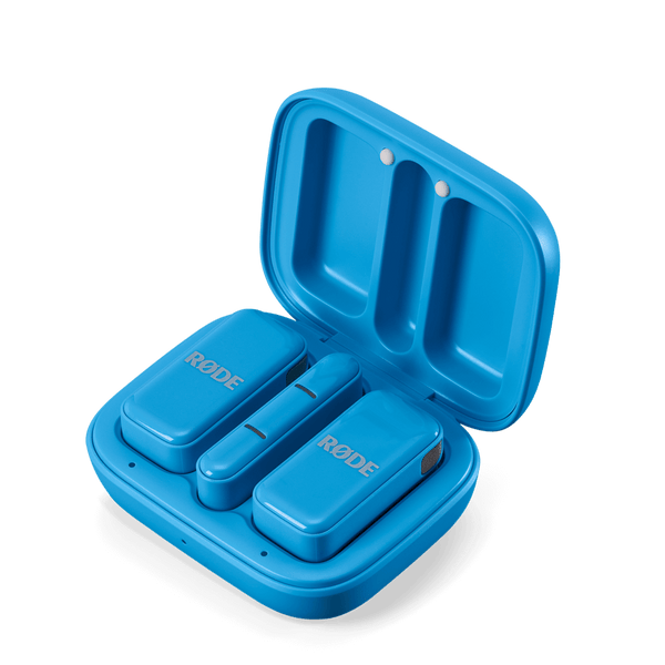 Rode Wireless Micro Ultra Compact Microphone for USB-C Smartphones - Blue