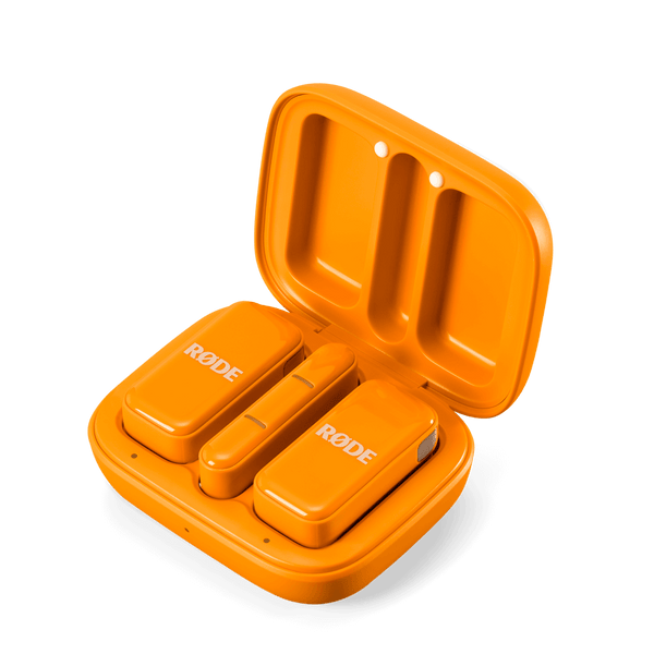 Rode Wireless Micro Ultra Compact Microphone for USB-C Smartphones - Orange