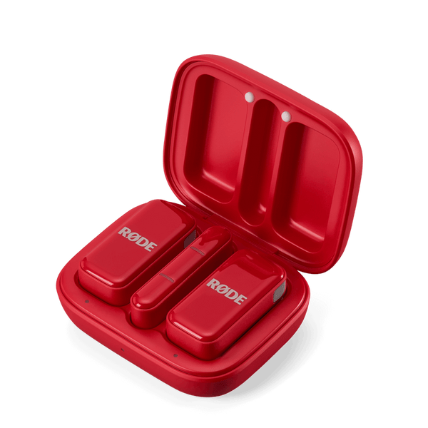 Rode Wireless Micro Ultra Compact Microphone for USB-C Smartphones - Red