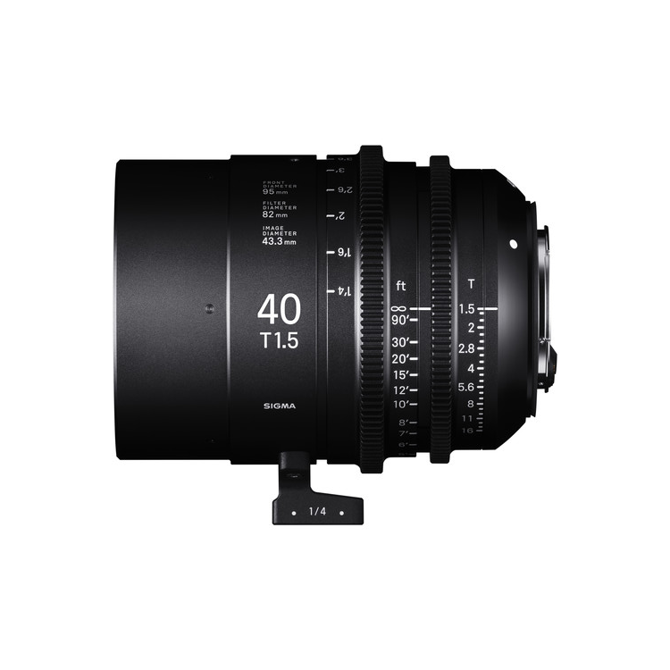 Sigma 40mm T1.5 Cine Lens - Sony E