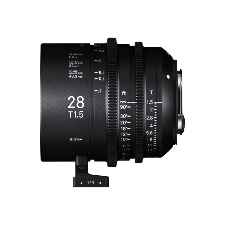 Sigma 28mm T1.5 Cine Lens - Sony E