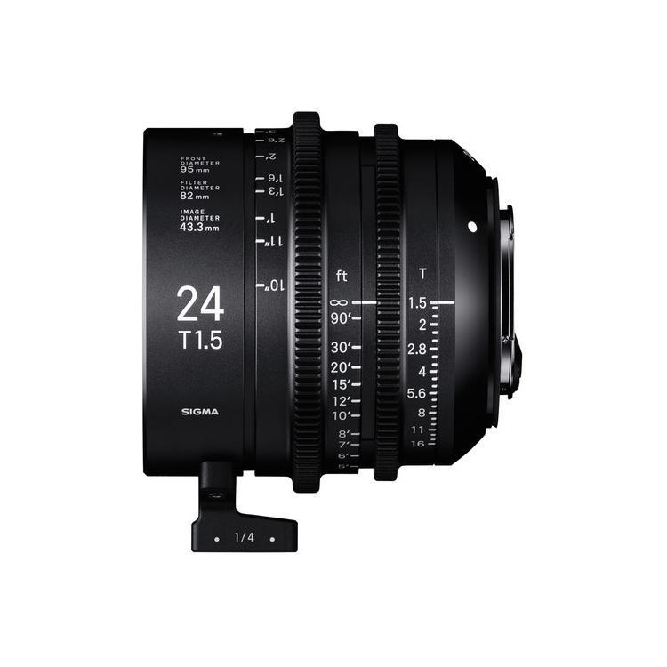 Sigma 24mm T1.5 Cine Lens - Sony E