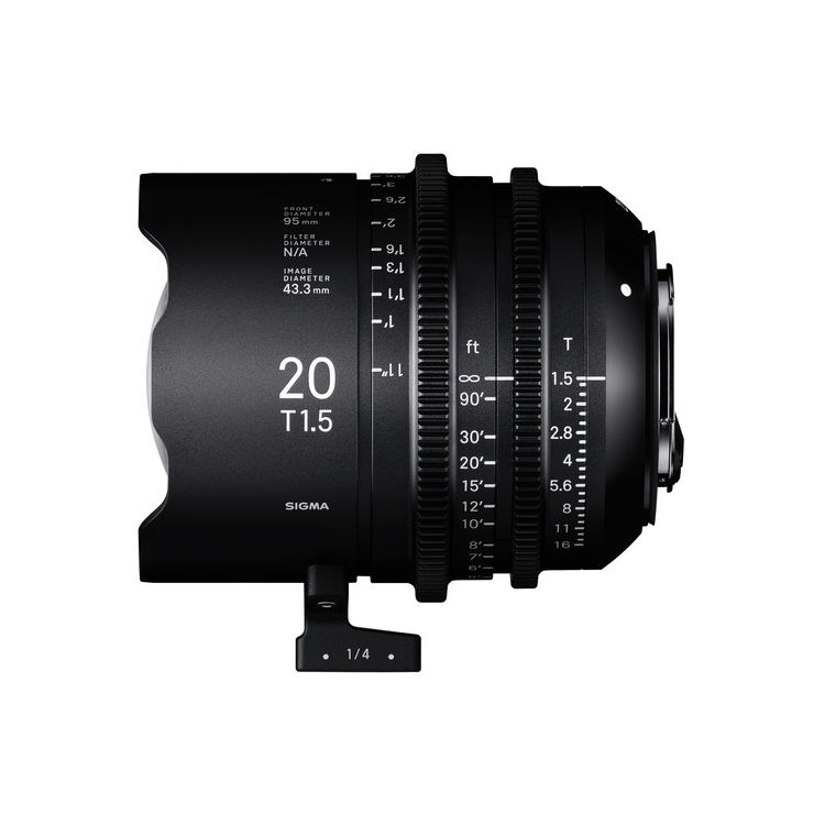 Sigma 20mm T1.5 Cine Lens - Sony E