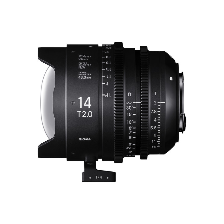 Sigma 14mm T2 Cine Lens - Sony E